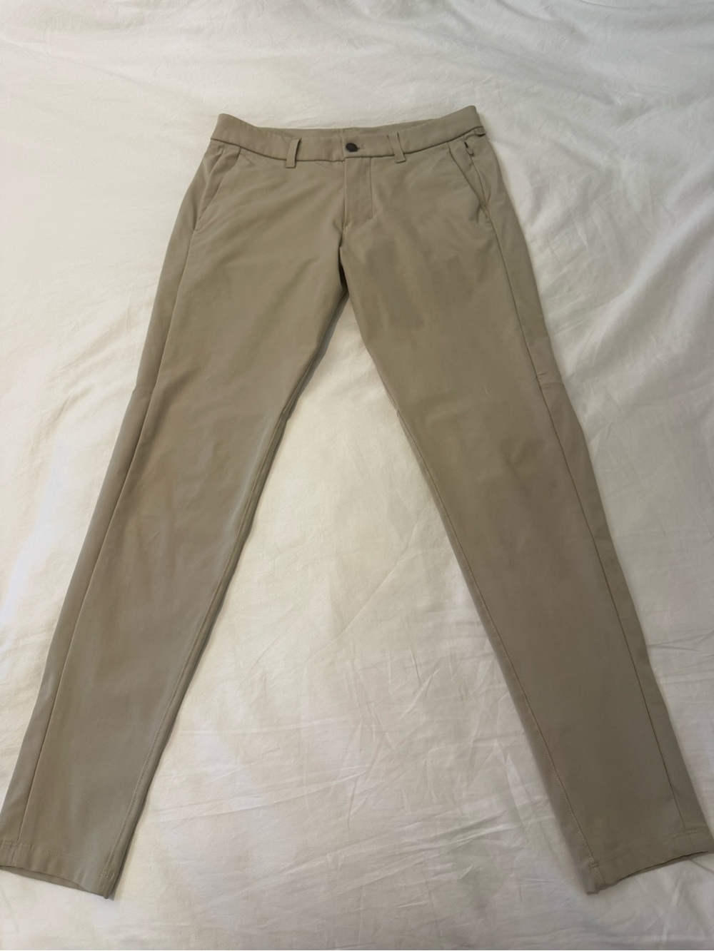 lululemon athletica Men's Slim Stretch Chinos — Khaki